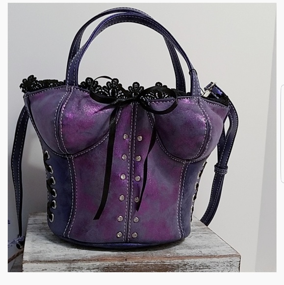Purple Corset Crossbody Hanbag 💜 - Picture 2 of 8